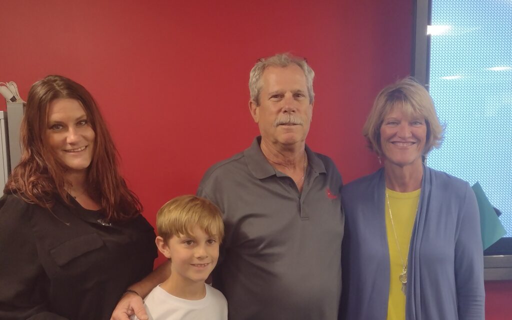 Mike Smith and family.